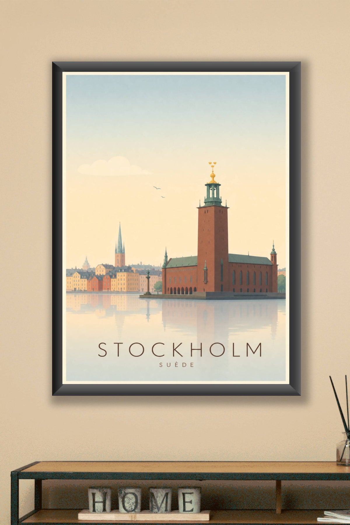 Affiche de Stockholm - Poster Calme
