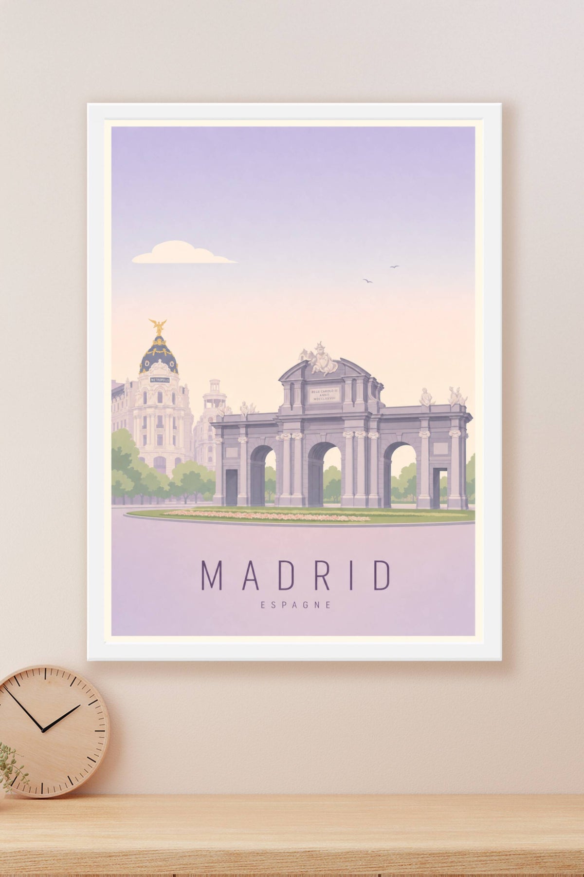 Affiche de Madrid - Poster Calme