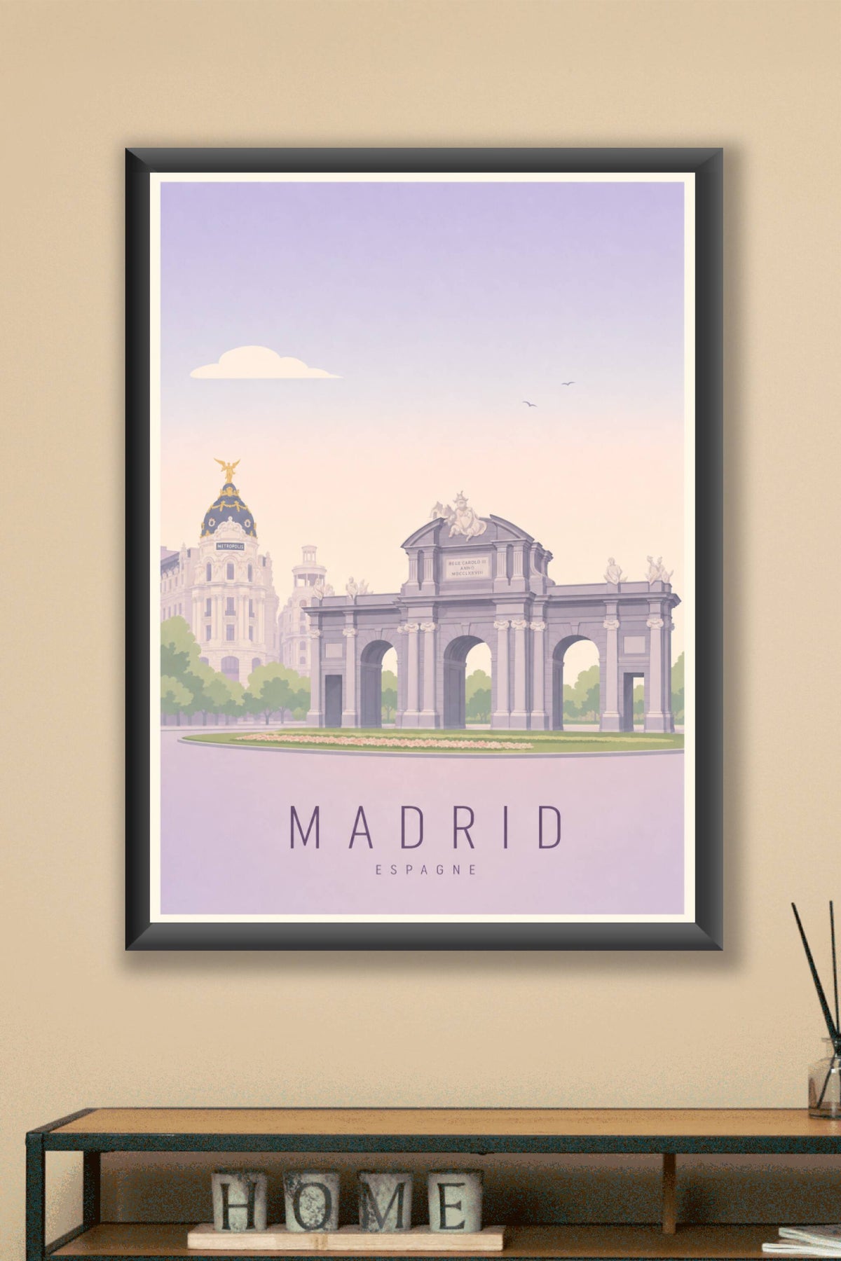 Affiche de Madrid - Poster Calme