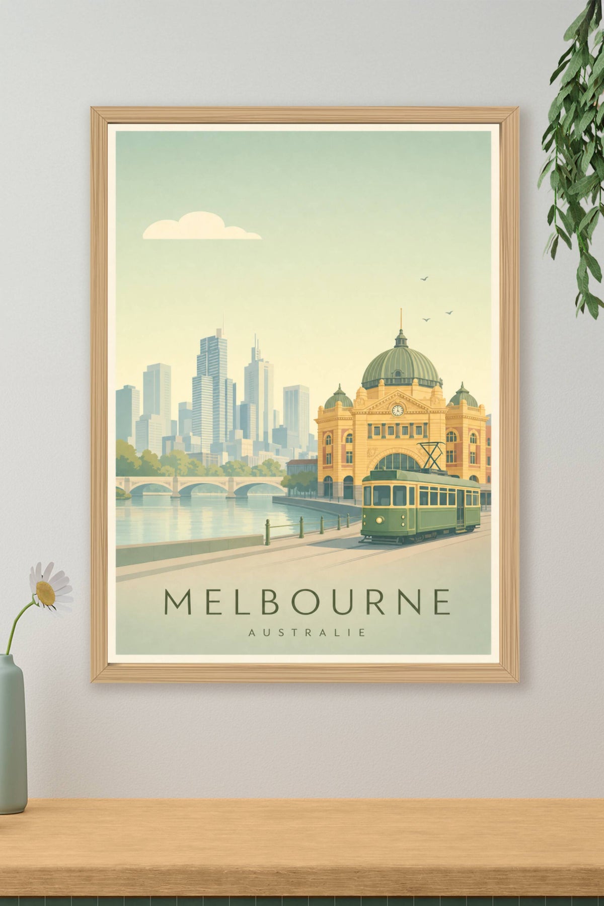 Affiche de Melbourne - Poster Calme