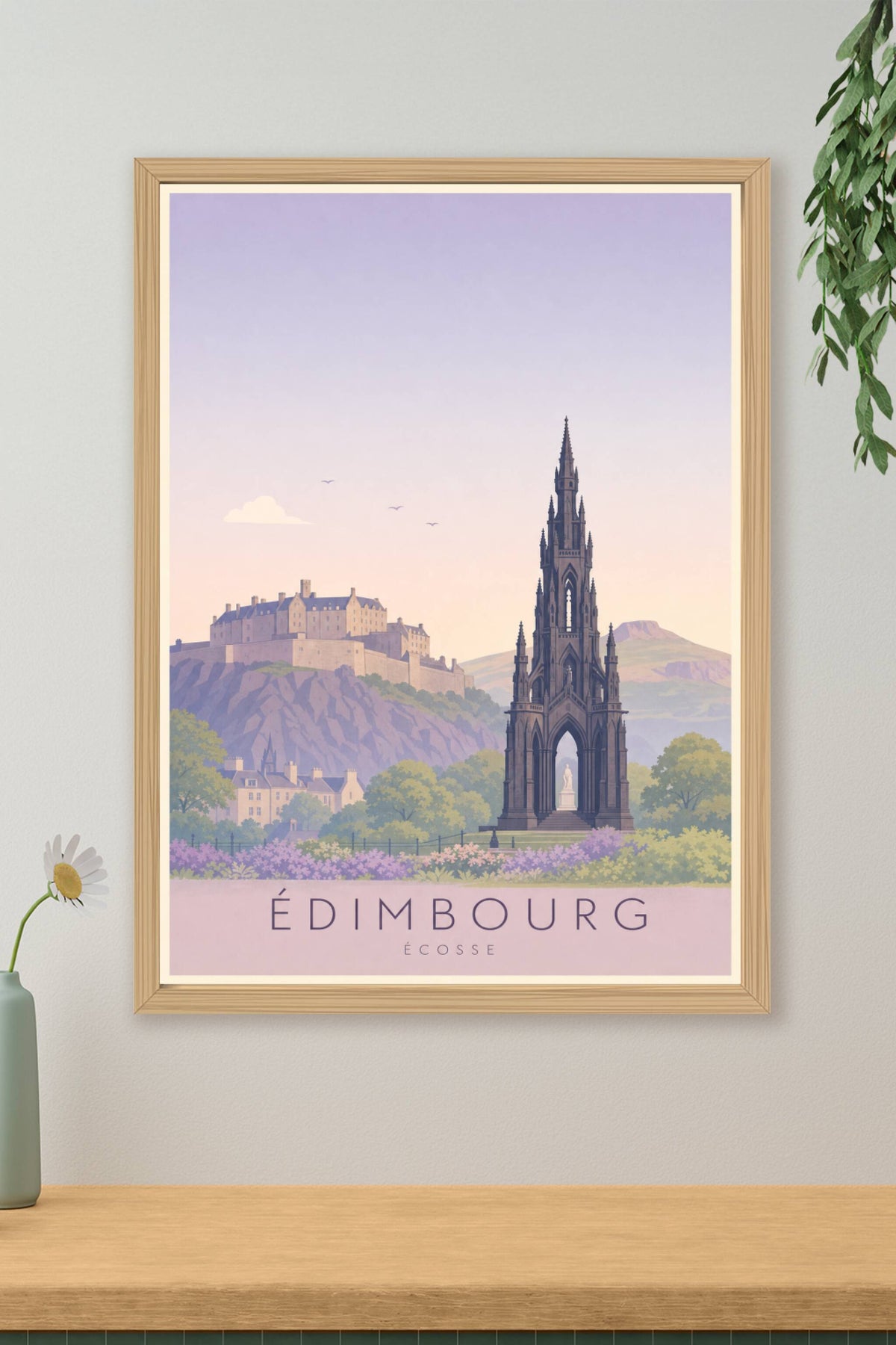 Affiche d'Édimbourg - Poster Calme