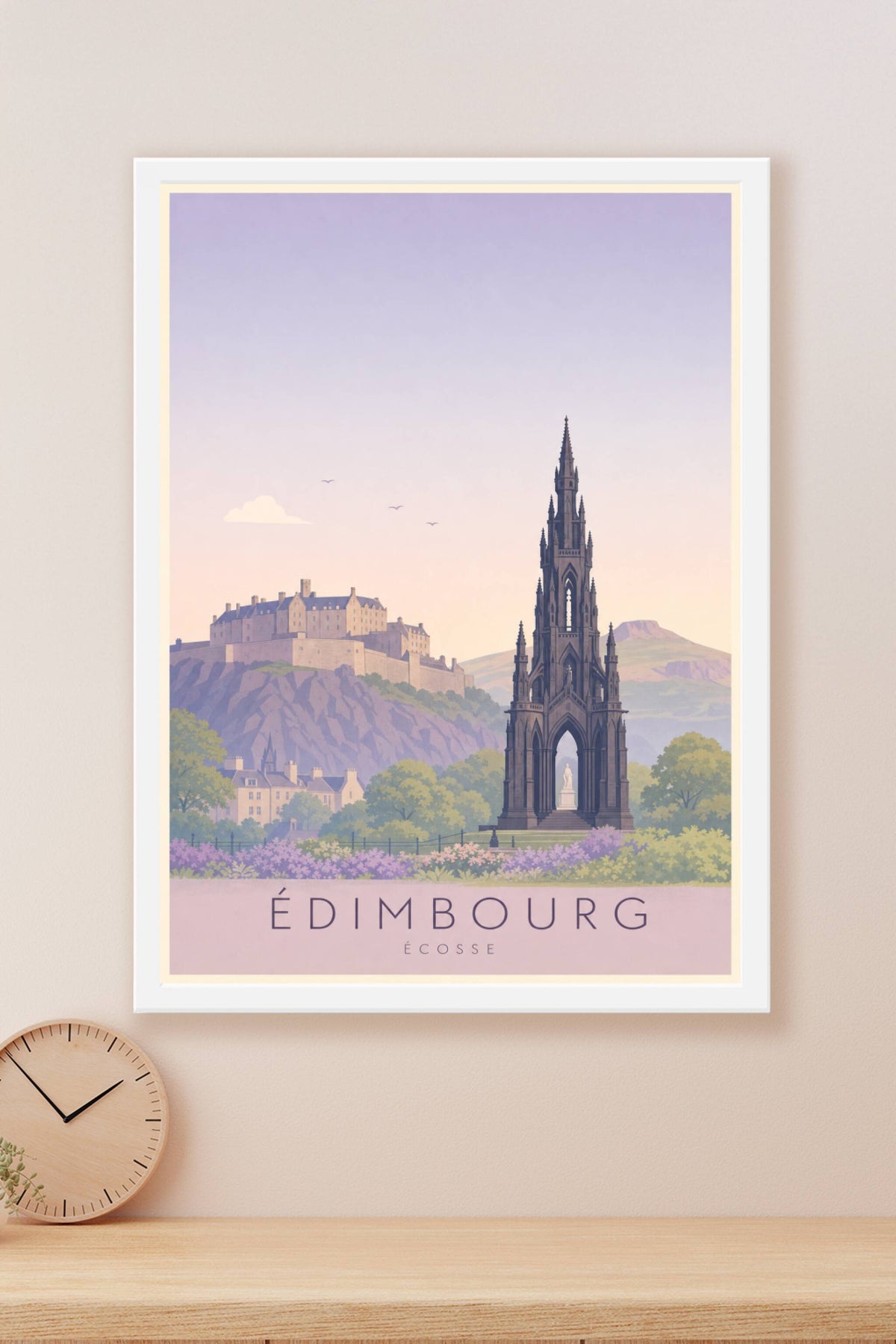 Affiche d'Édimbourg - Poster Calme