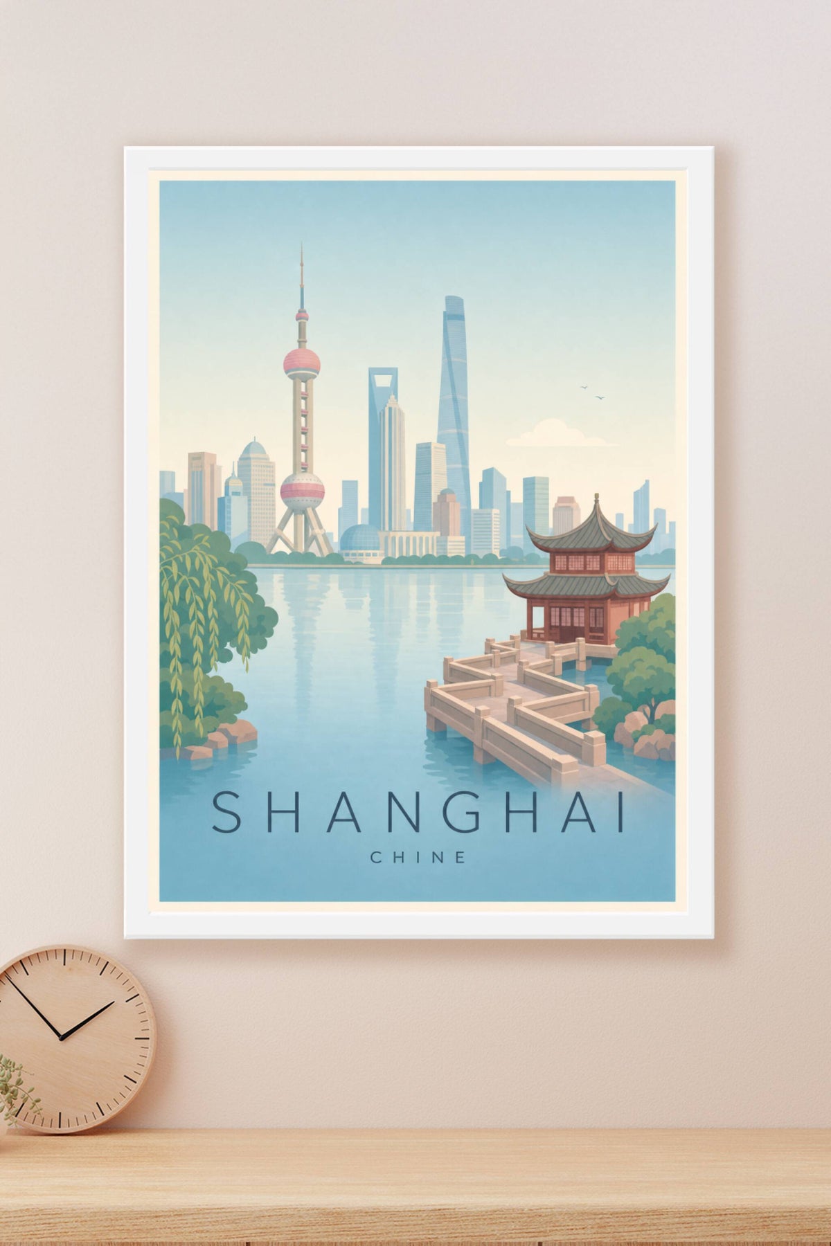 Affiche de Shanghai - Poster Calme
