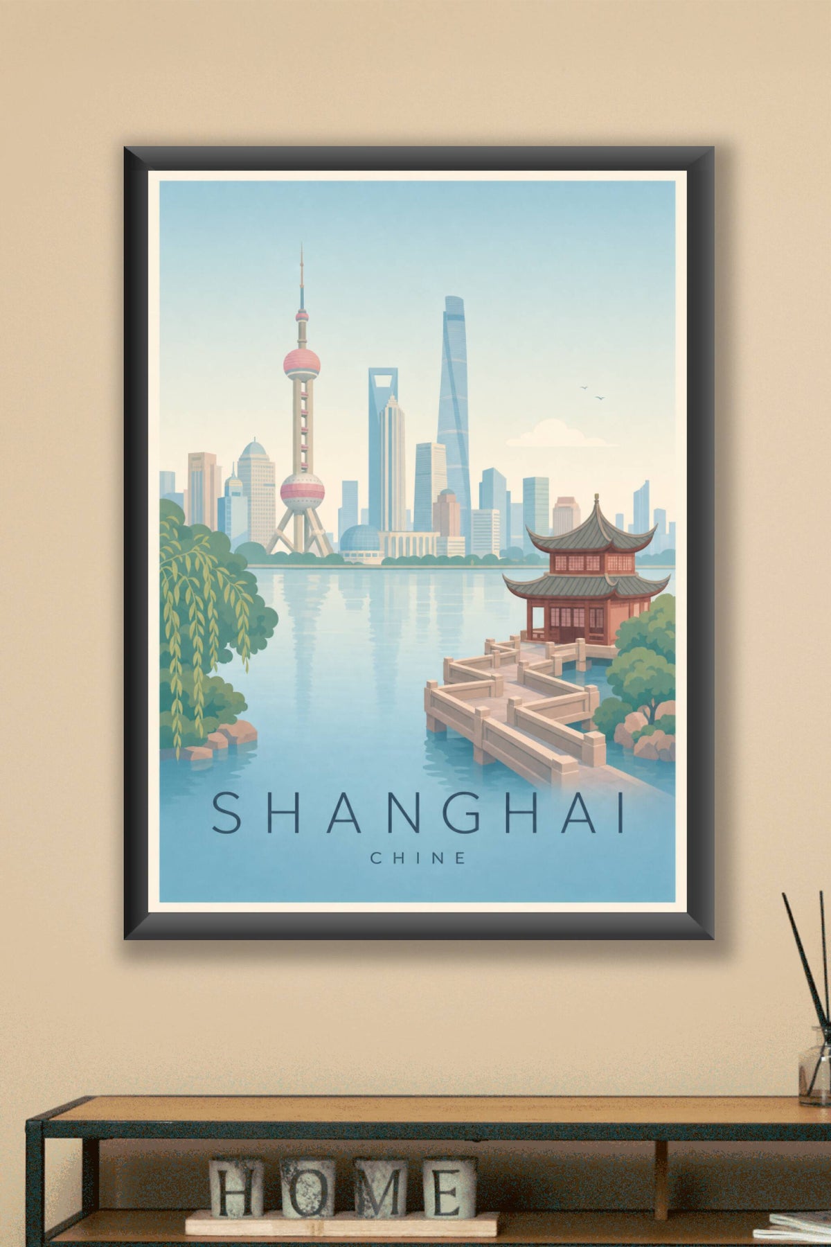 Affiche de Shanghai - Poster Calme