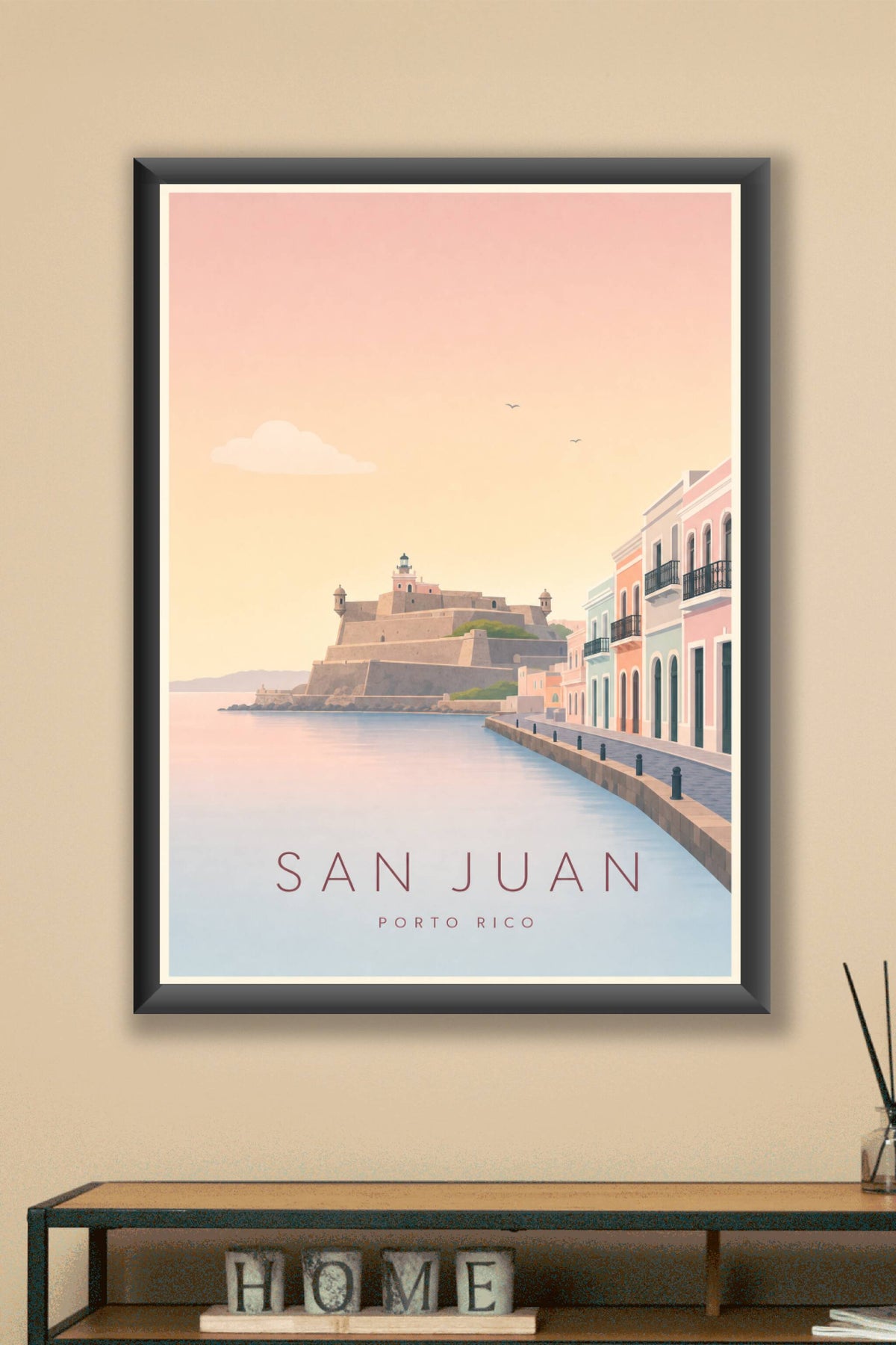 Affiche de San Juan - Poster Calme
