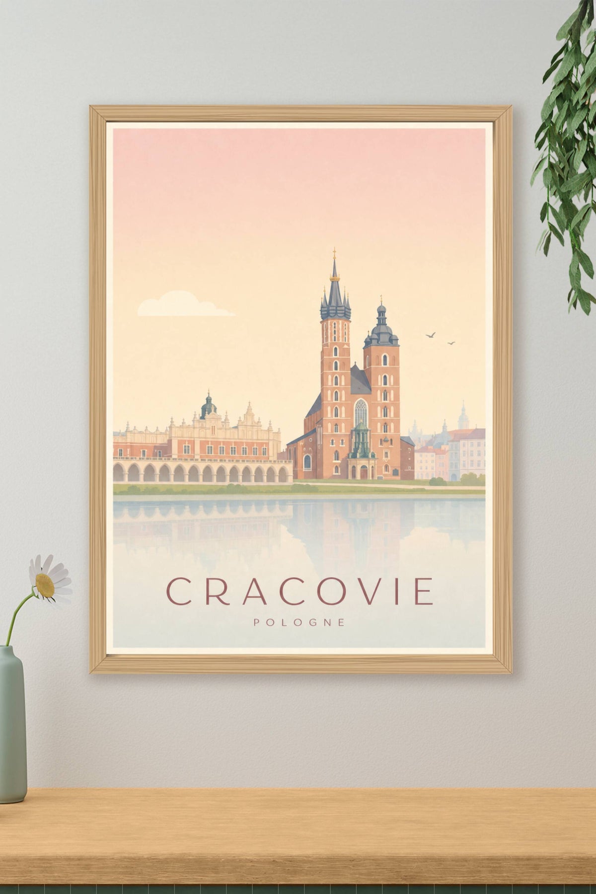 Affiche de Cracovie - Poster Calme