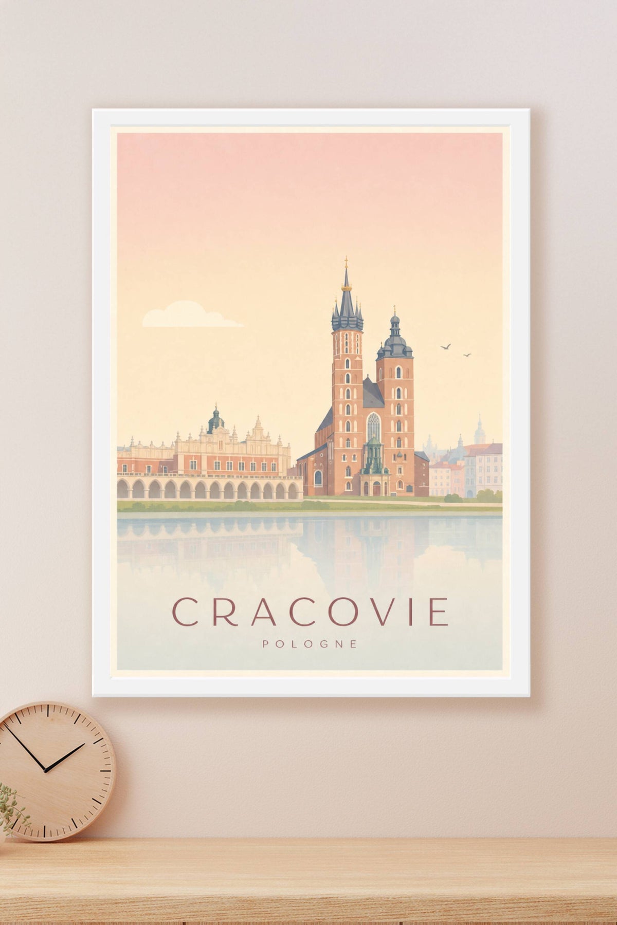 Affiche de Cracovie - Poster Calme