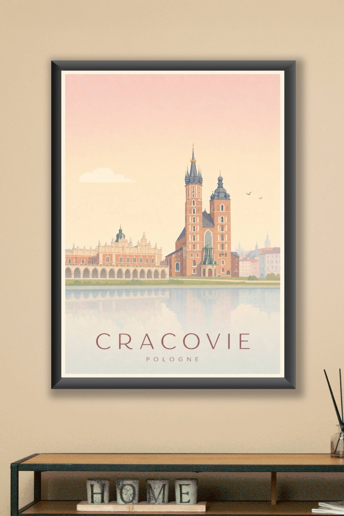 Affiche de Cracovie - Poster Calme