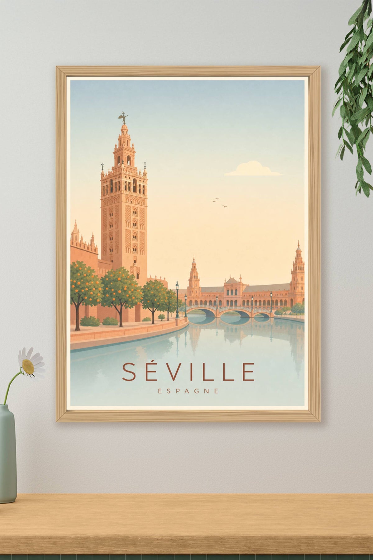 Affiche de Séville - Poster Calme