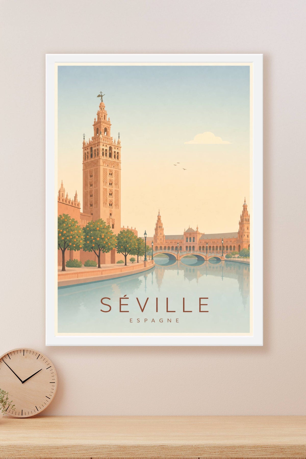 Affiche de Séville - Poster Calme