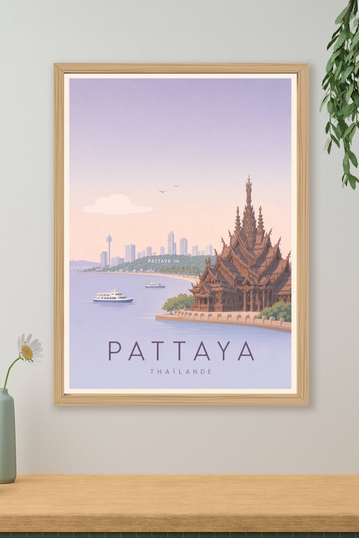 Affiche de Pattaya - Poster Calme