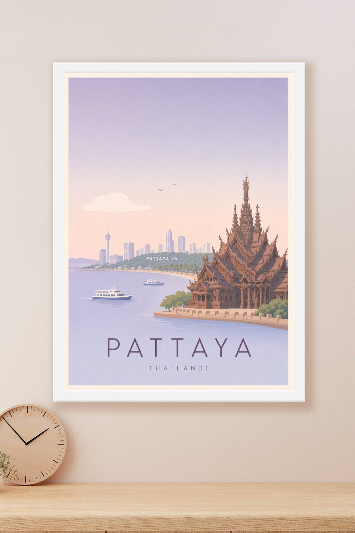 Affiche de Pattaya - Poster Calme