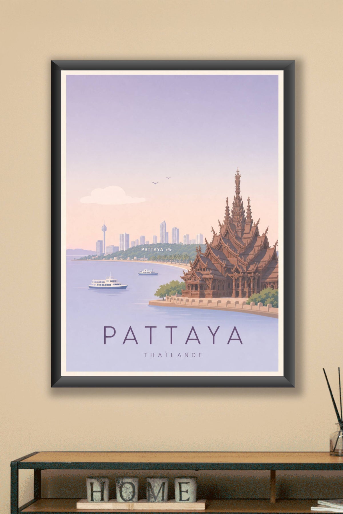 Affiche de Pattaya - Poster Calme