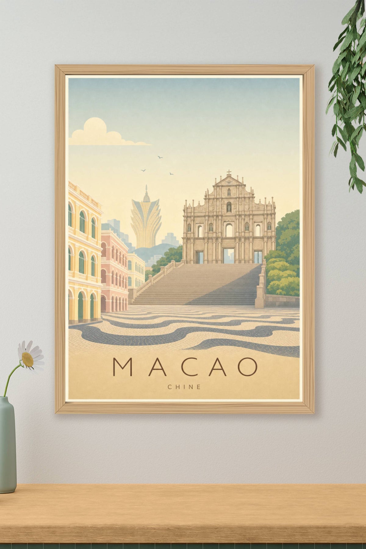 Affiche de Macao - Poster Calme
