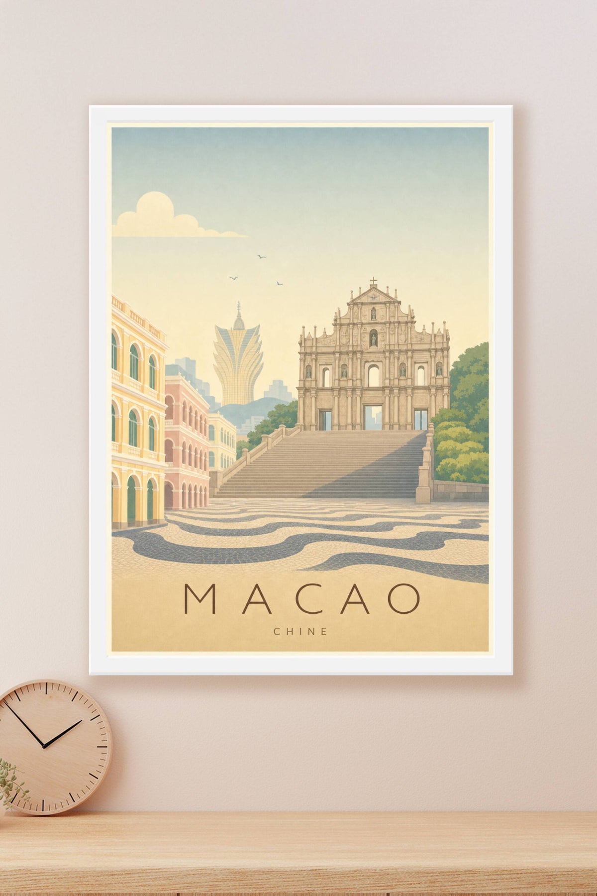 Affiche de Macao - Poster Calme