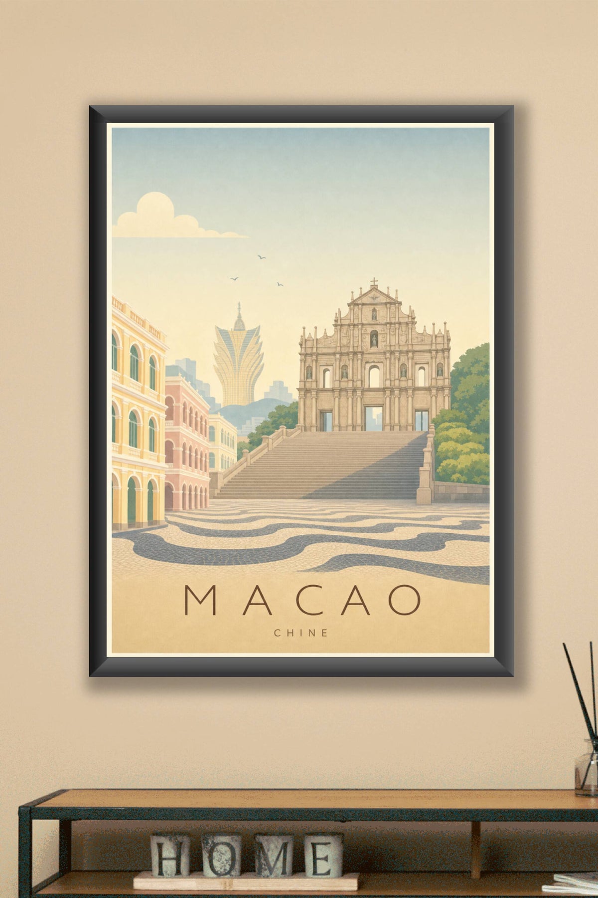 Affiche de Macao - Poster Calme