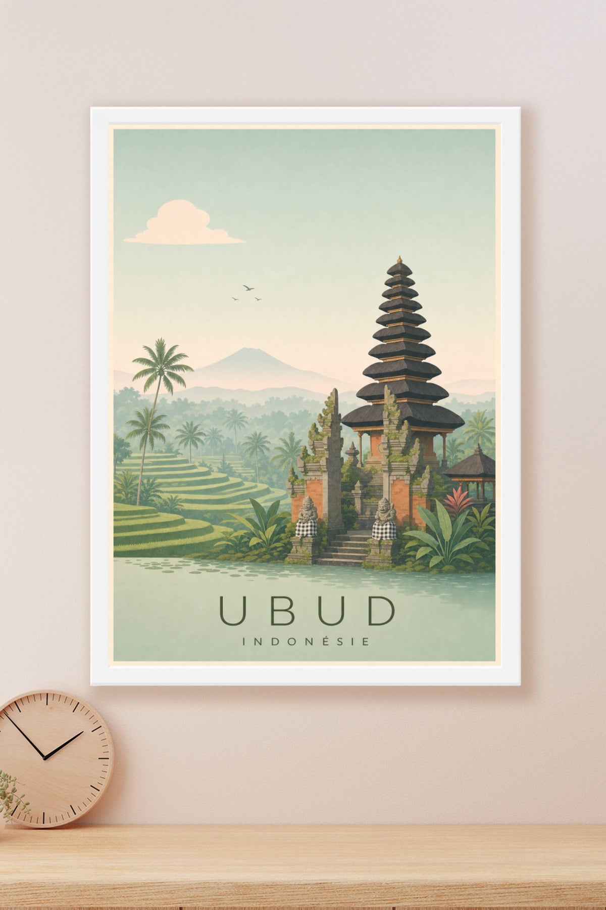 Affiche d'Ubud - Poster Calme