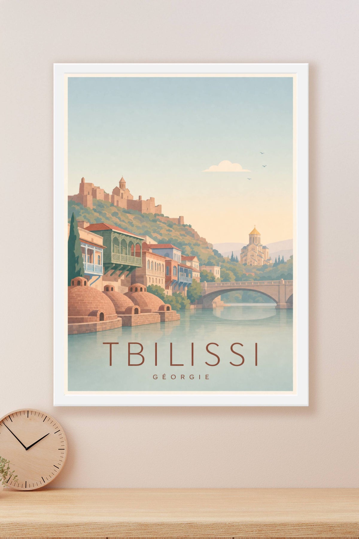 Affiche de Tbilissi - Poster Calme