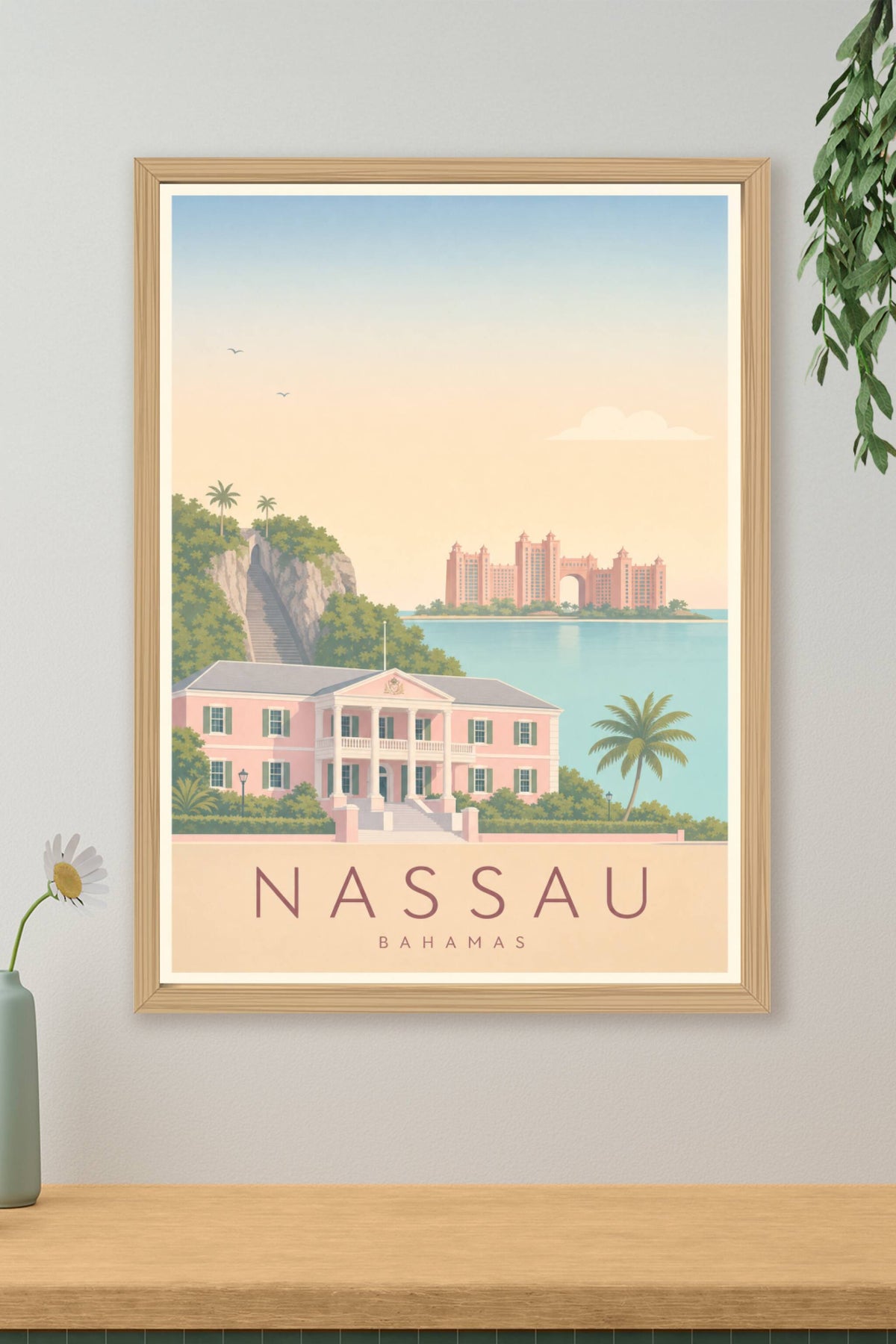 Affiche de Nassau - Poster Calme