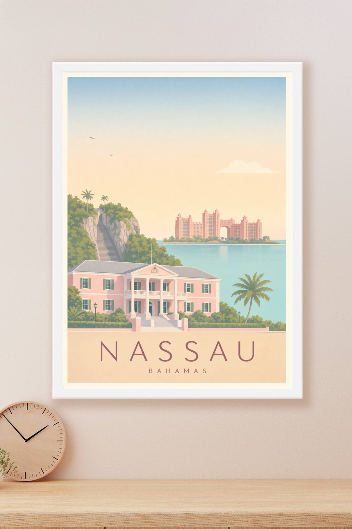 Affiche de Nassau - Poster Calme