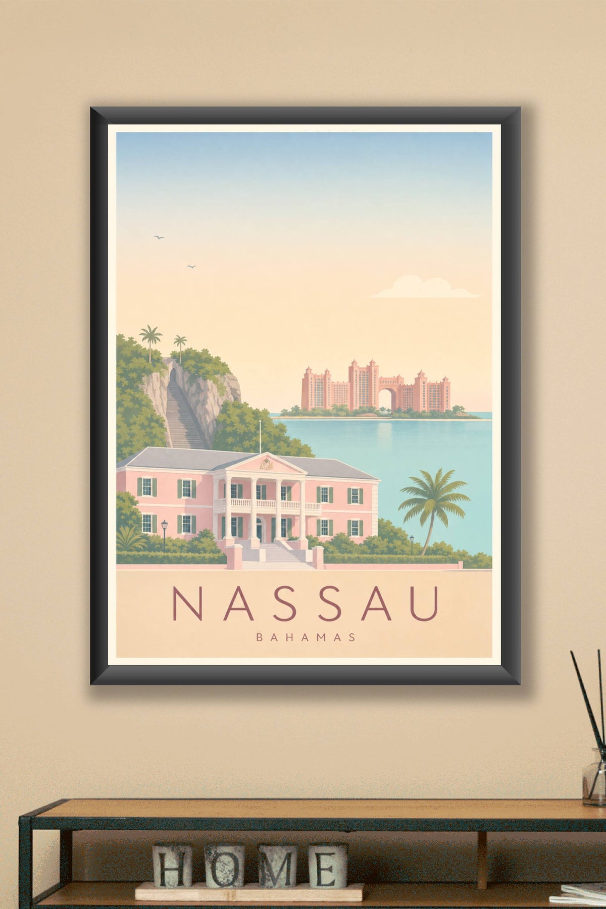 Affiche de Nassau - Poster Calme