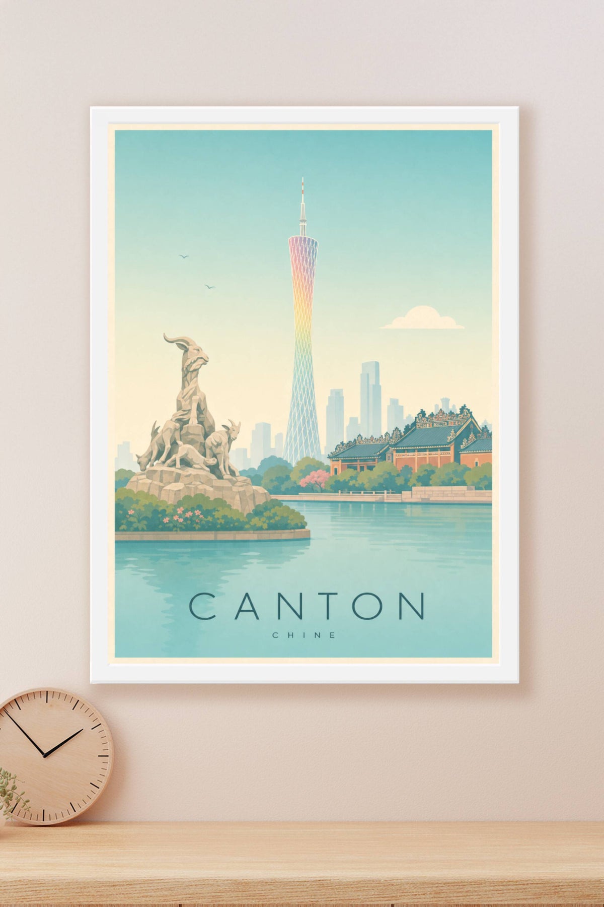 Affiche de Canton - Poster Calme