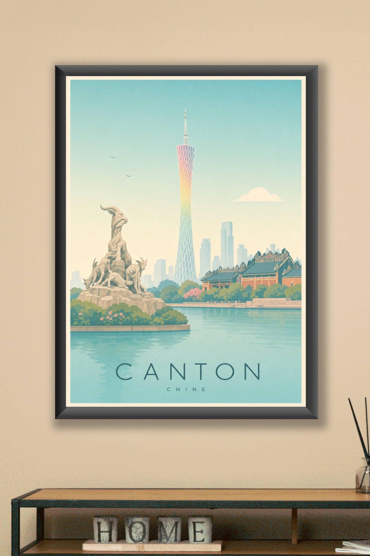 Affiche de Canton - Poster Calme