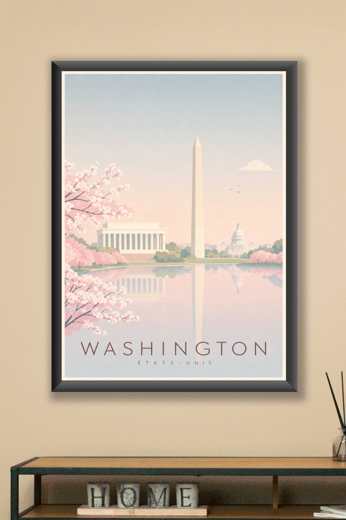 Affiche de Washington - Poster Calme