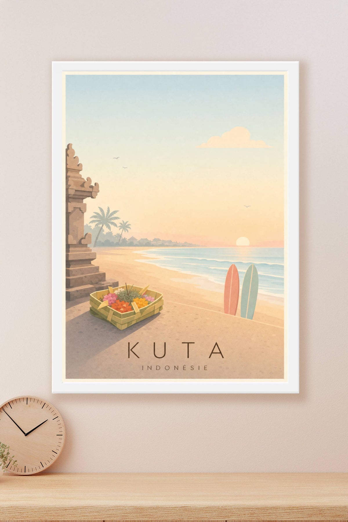 Affiche de Kuta - Poster Calme