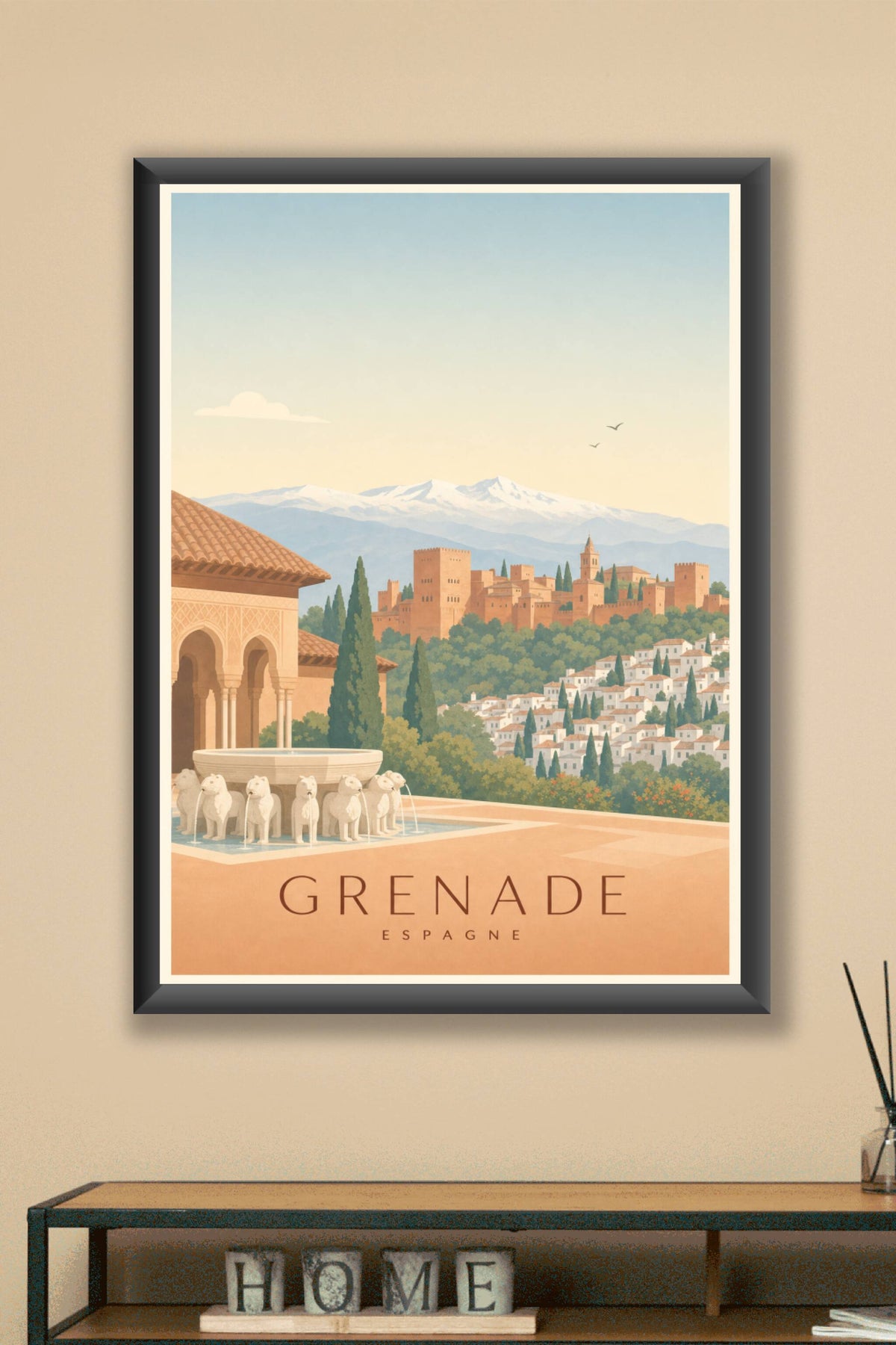 Affiche de Grenade - Poster Calme