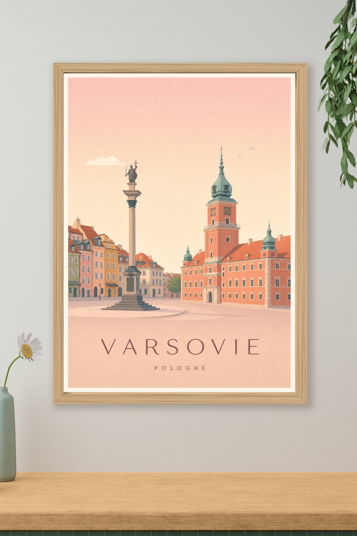 Affiche de Varsovie - Poster Calme