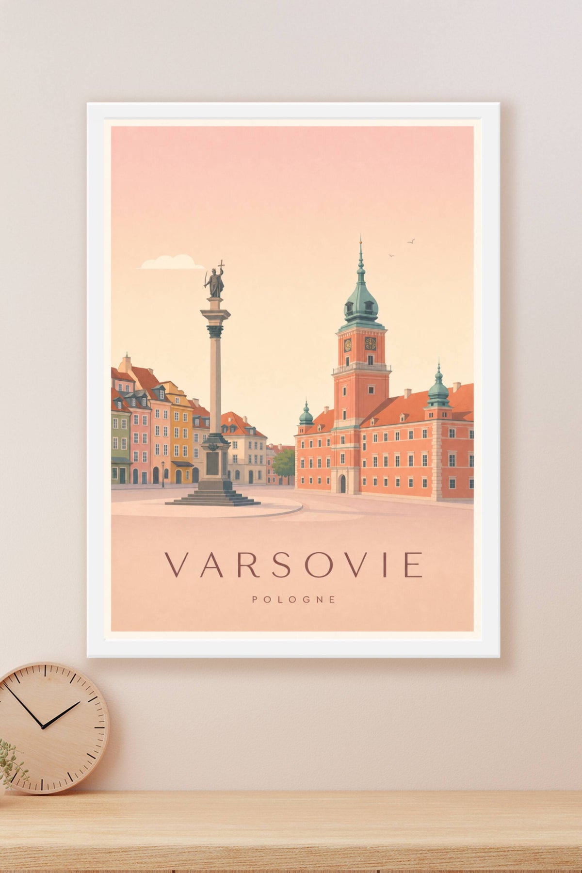 Affiche de Varsovie - Poster Calme