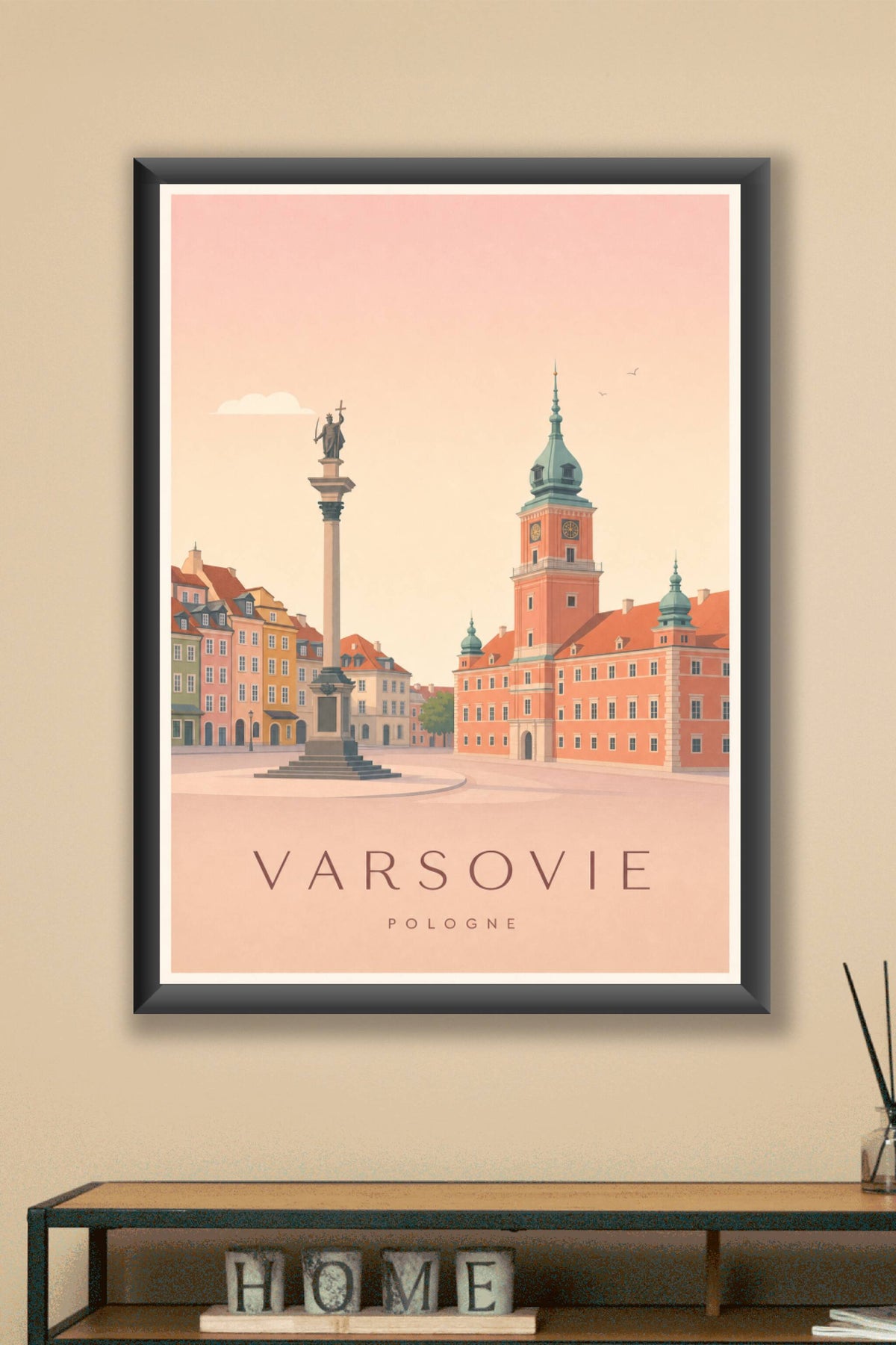 Affiche de Varsovie - Poster Calme