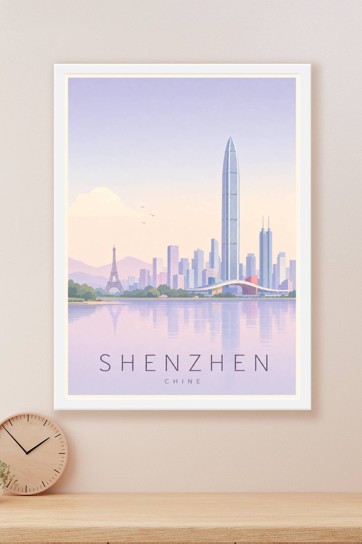 Affiche de Shenzhen - Poster Calme