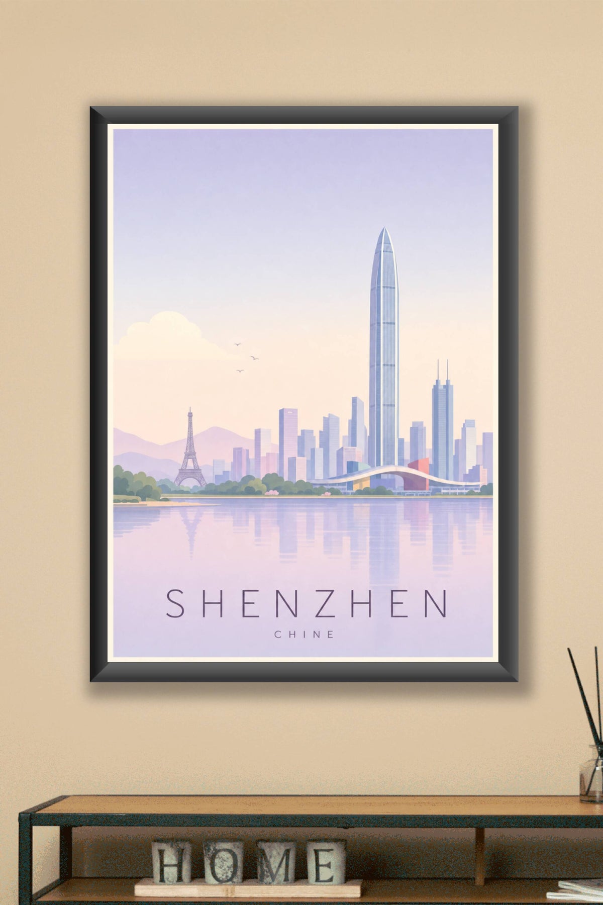 Affiche de Shenzhen - Poster Calme