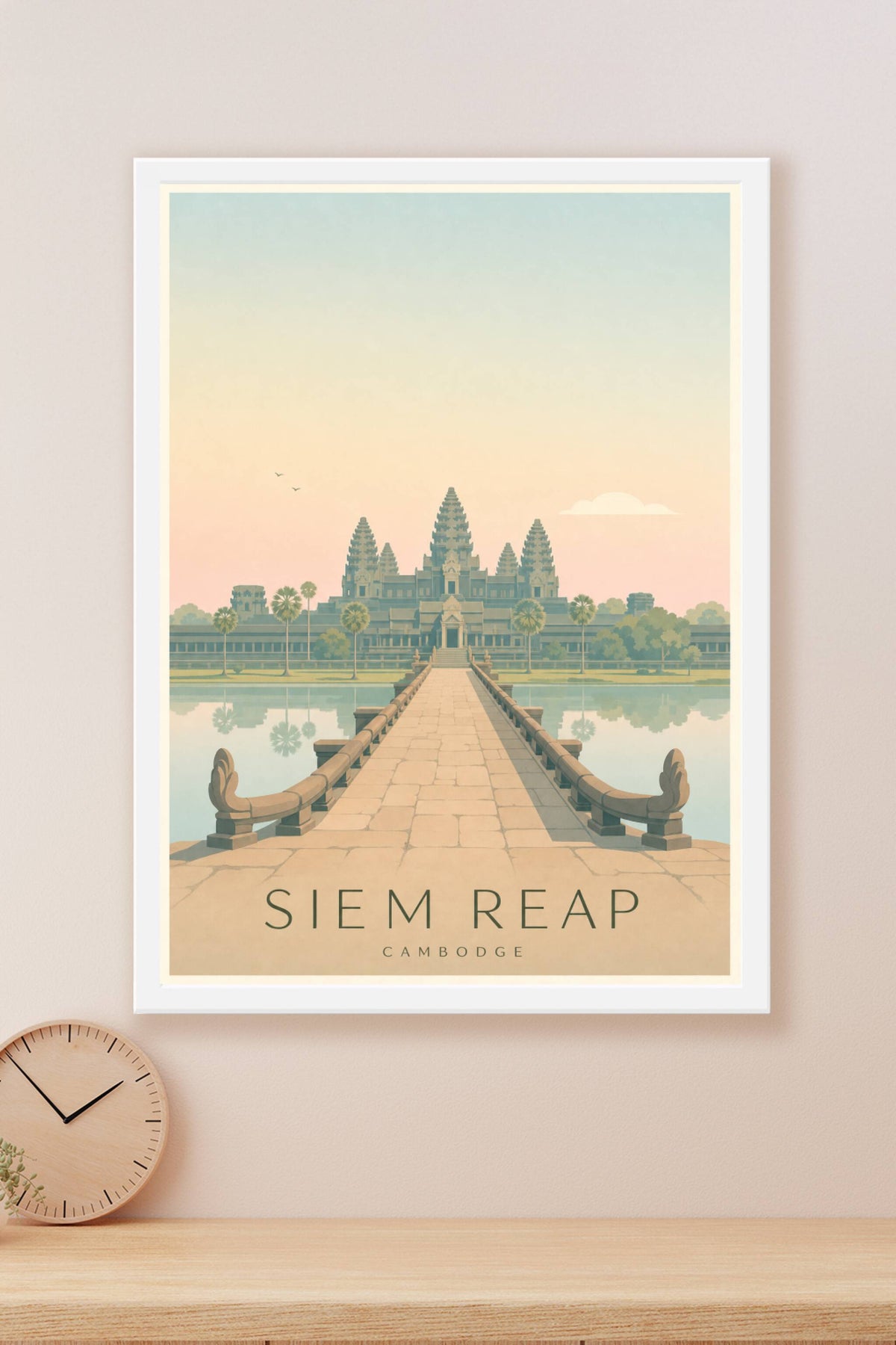Affiche de Siem Reap - Poster Calme