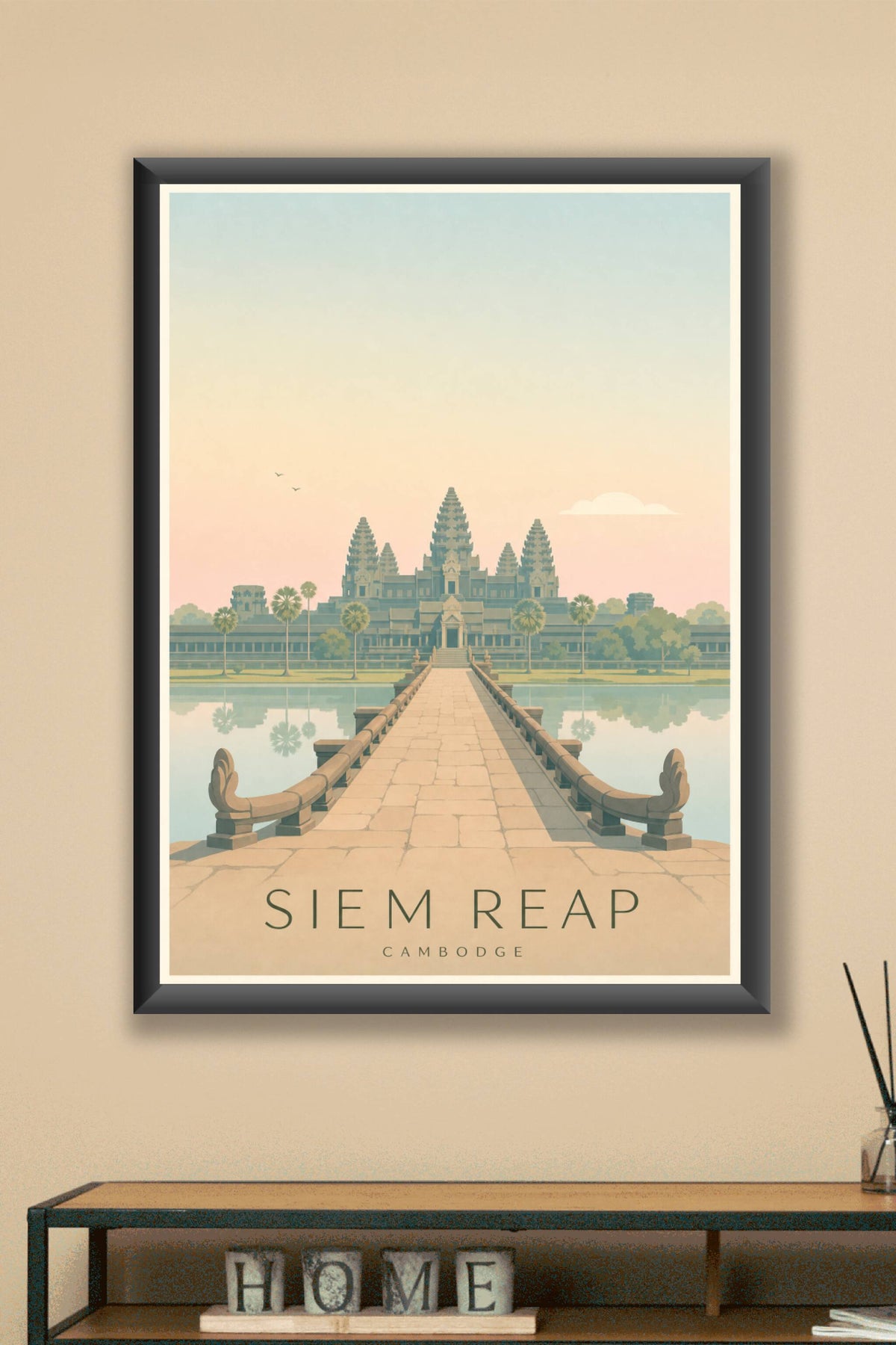 Affiche de Siem Reap - Poster Calme