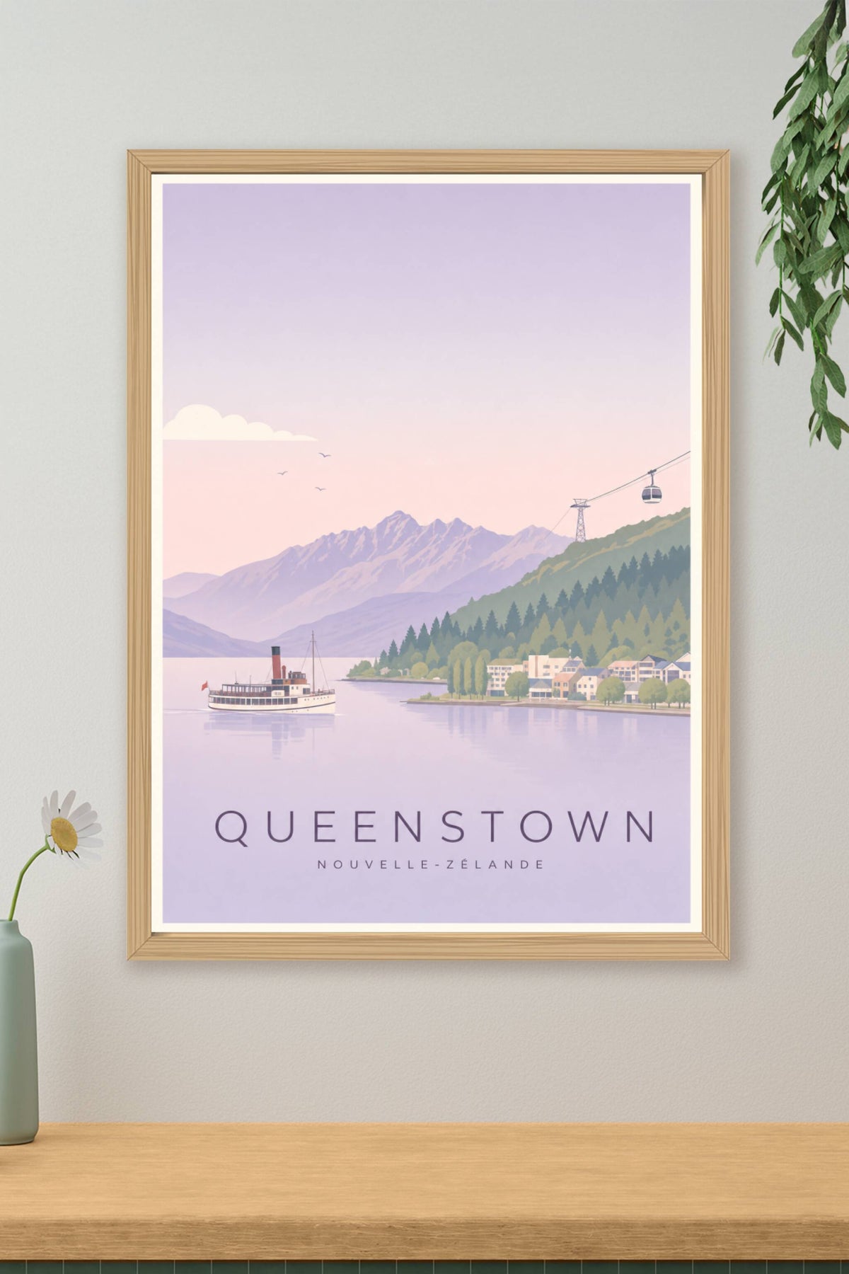 Affiche de Queenstown - Poster Calme