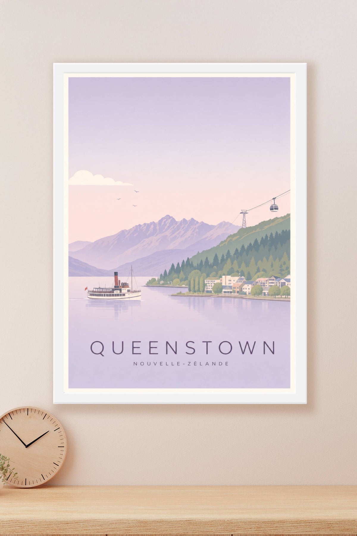 Affiche de Queenstown - Poster Calme