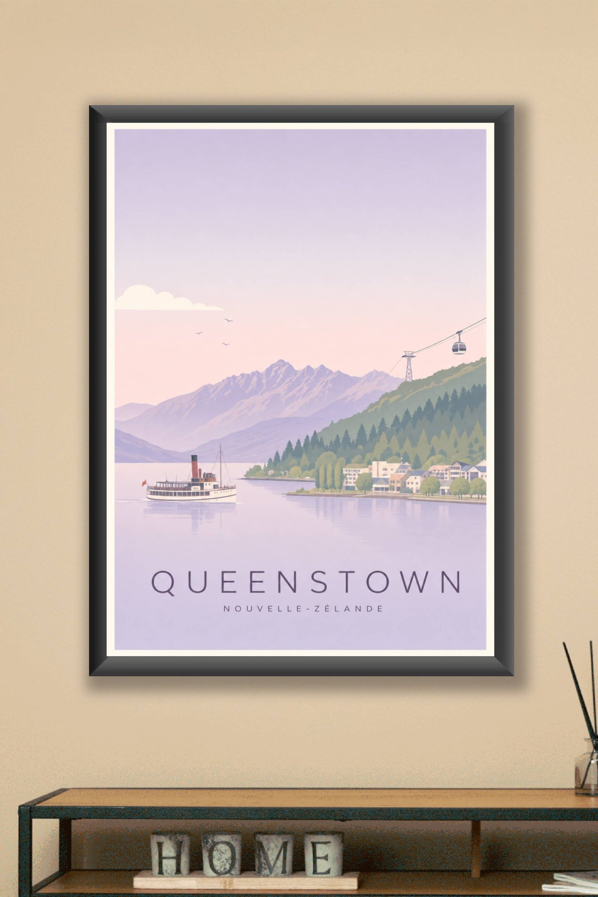 Affiche de Queenstown - Poster Calme