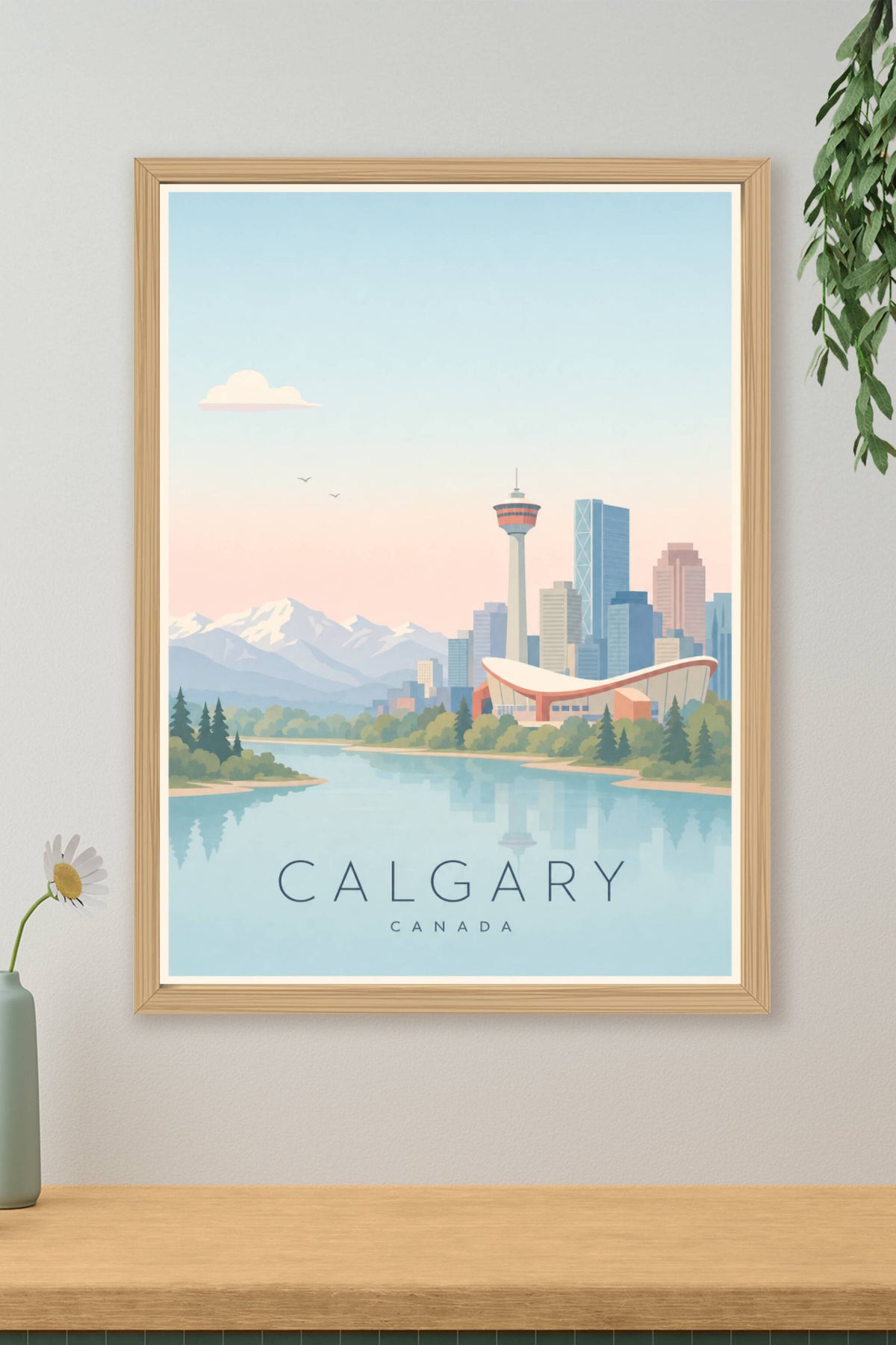 Affiche de Calgary - Poster Calme