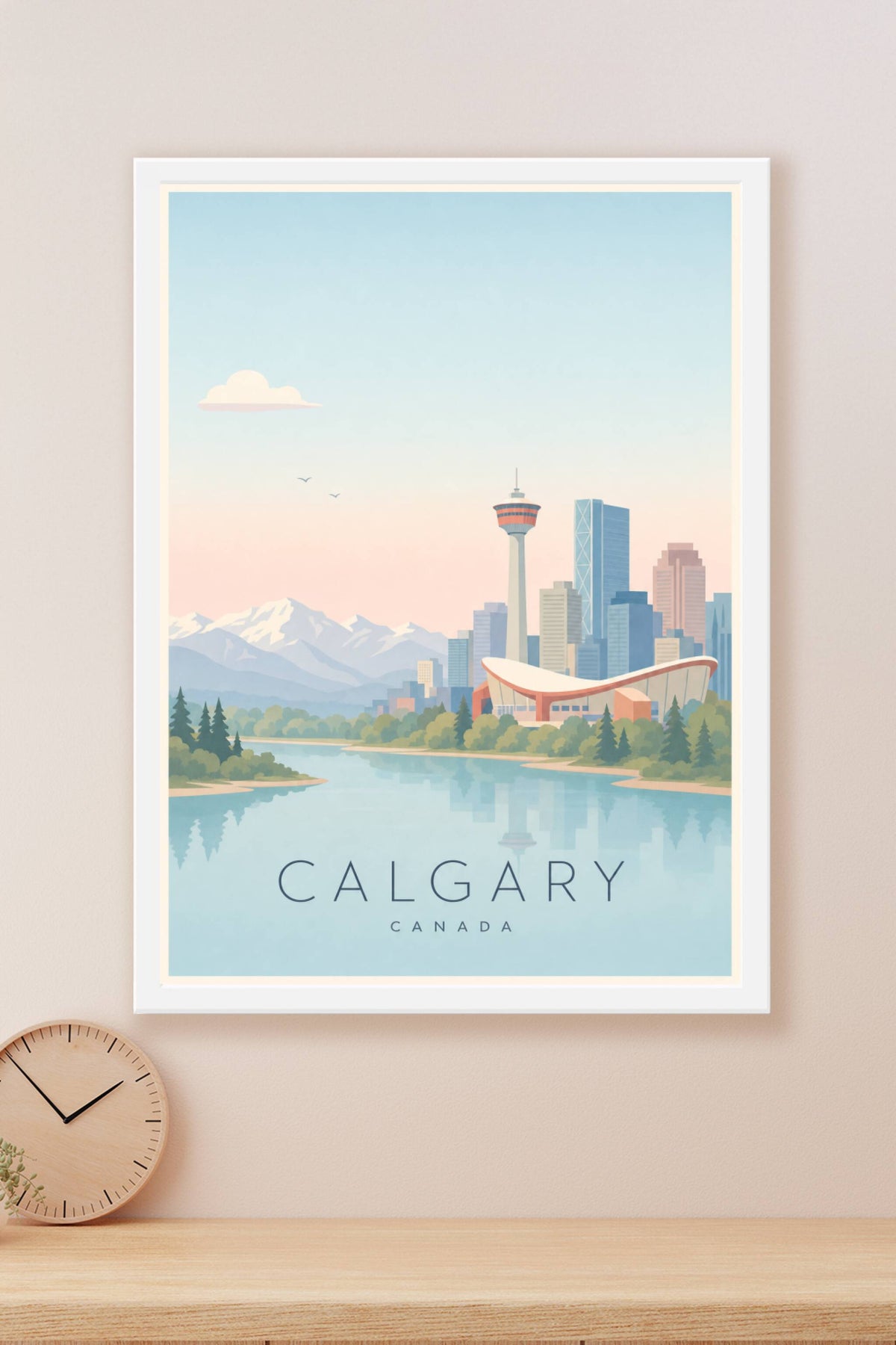 Affiche de Calgary - Poster Calme