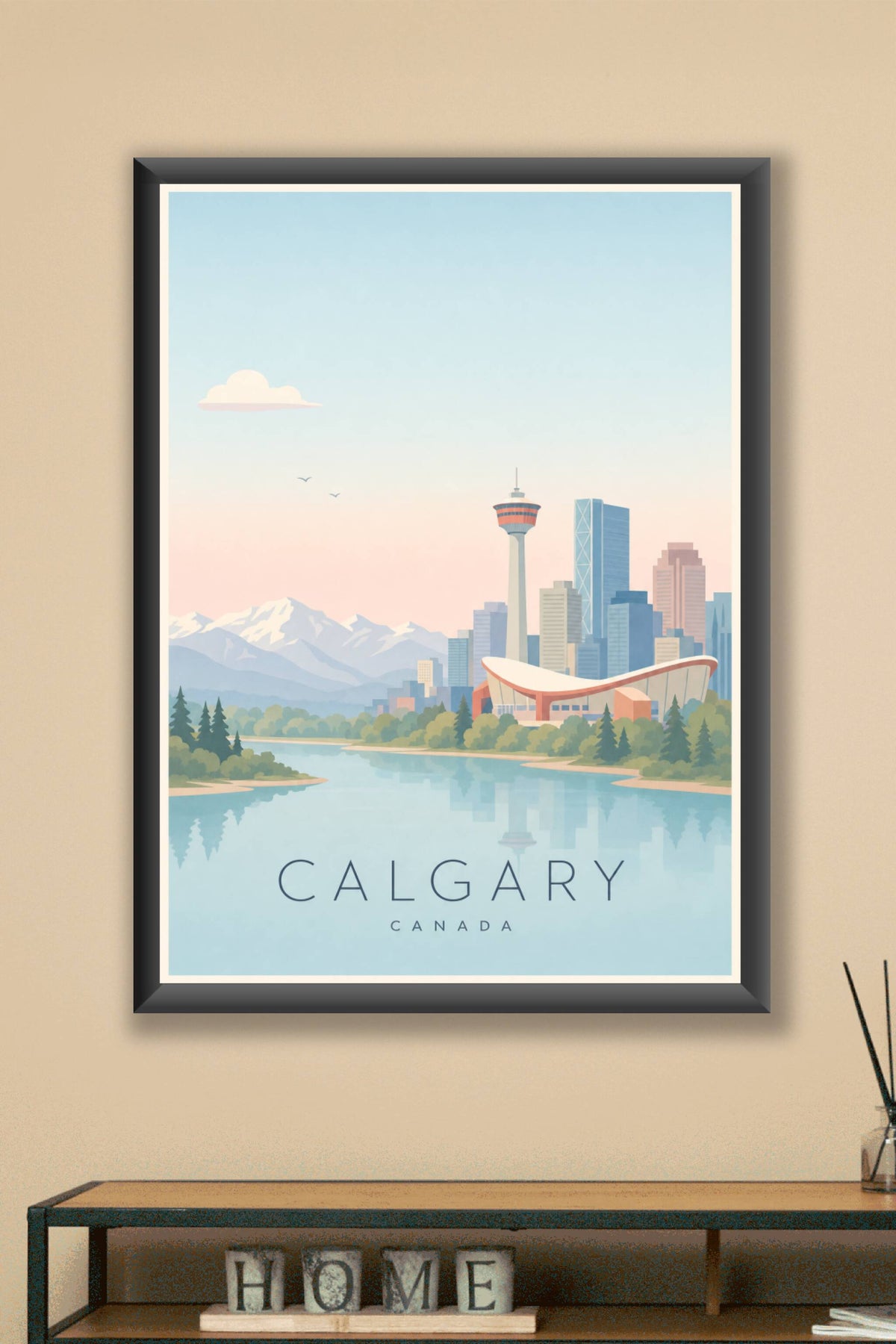 Affiche de Calgary - Poster Calme