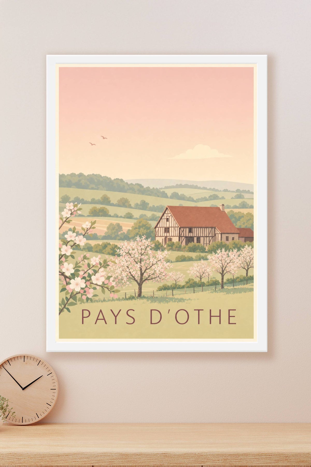 Affiche du Pays d'Othe - Poster de l'Yonne