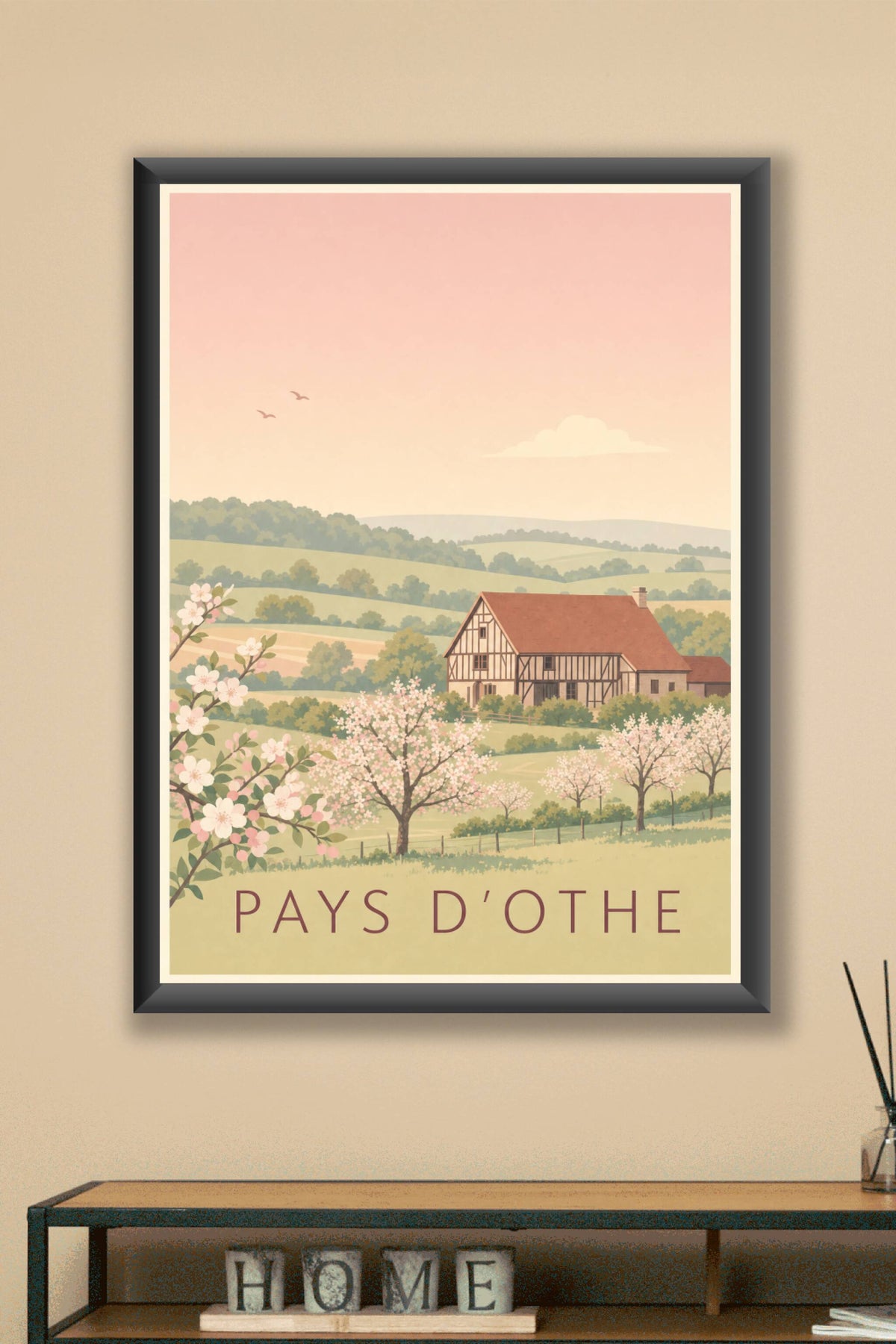 Affiche du Pays d'Othe - Poster de l'Yonne