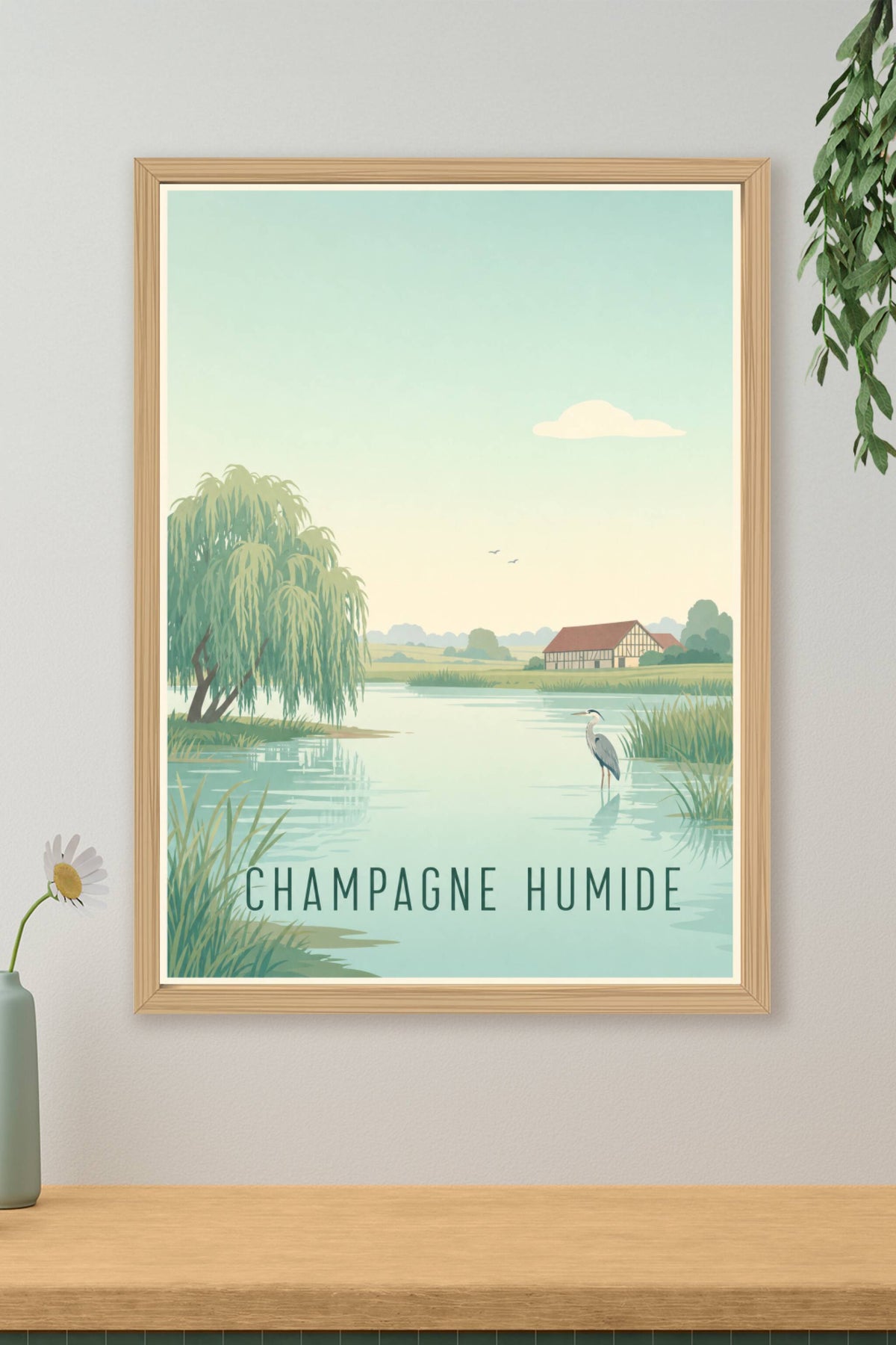 Affiche de la Champagne humide - Poster de la Champagne