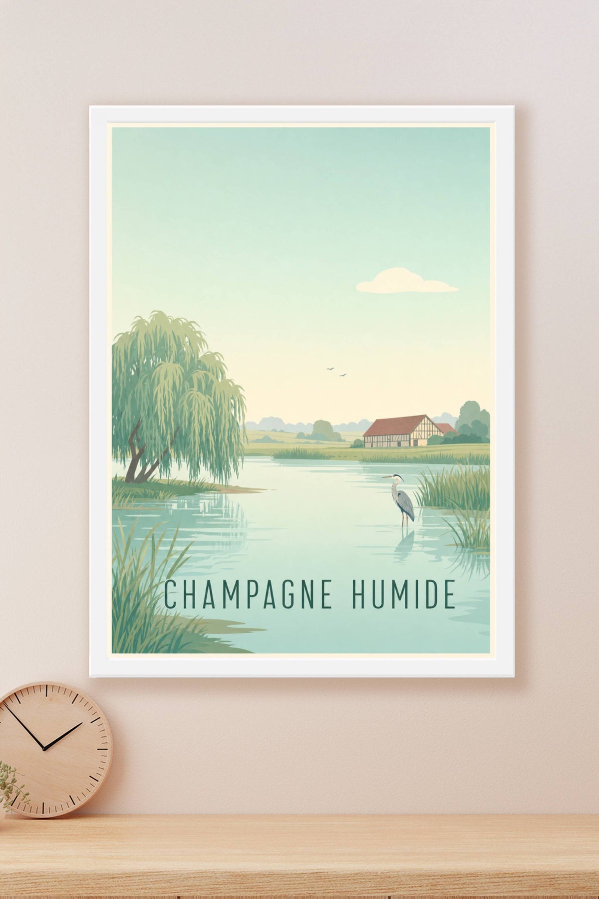 Affiche de la Champagne humide - Poster de la Champagne