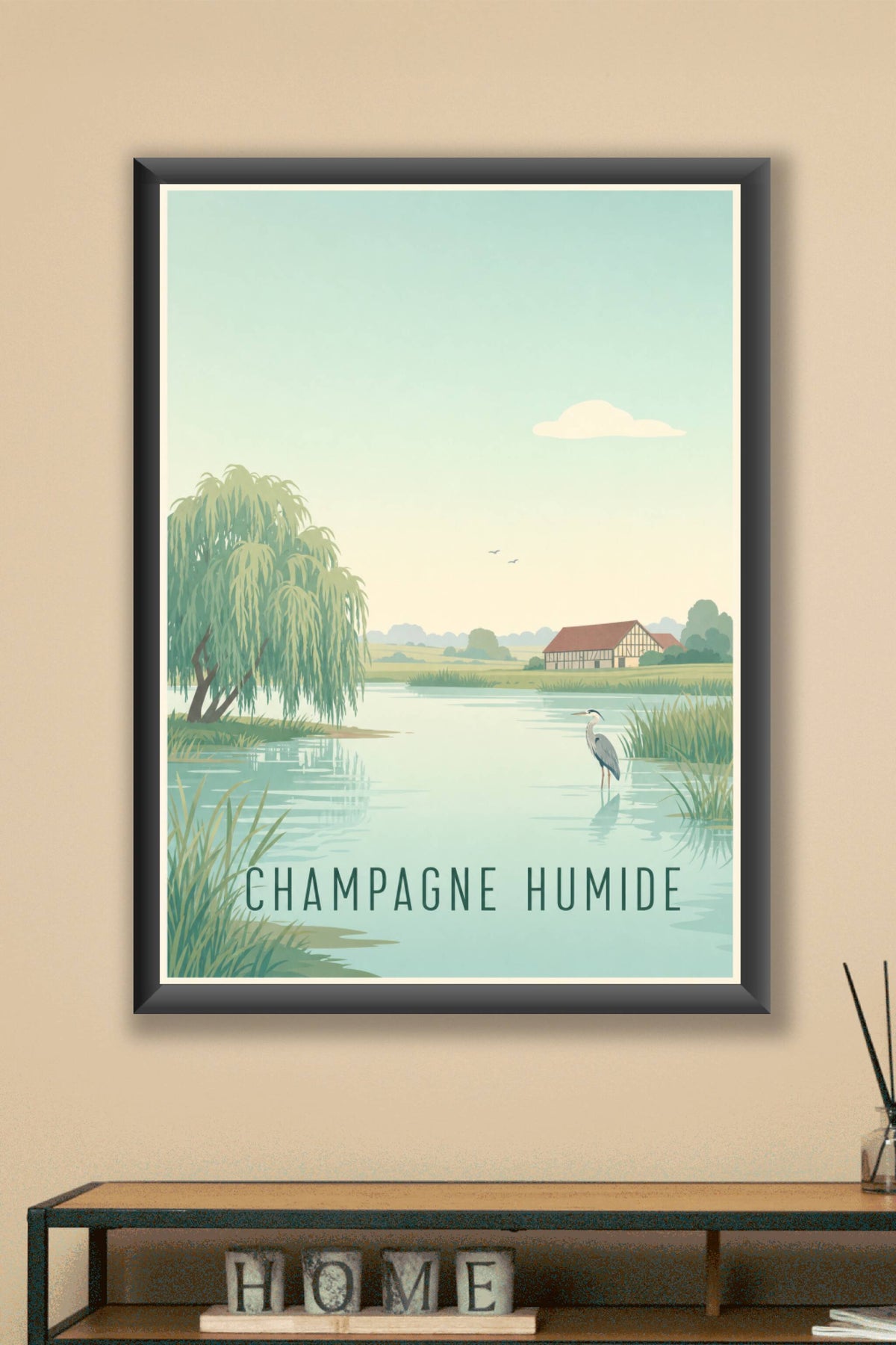 Affiche de la Champagne humide - Poster de la Champagne