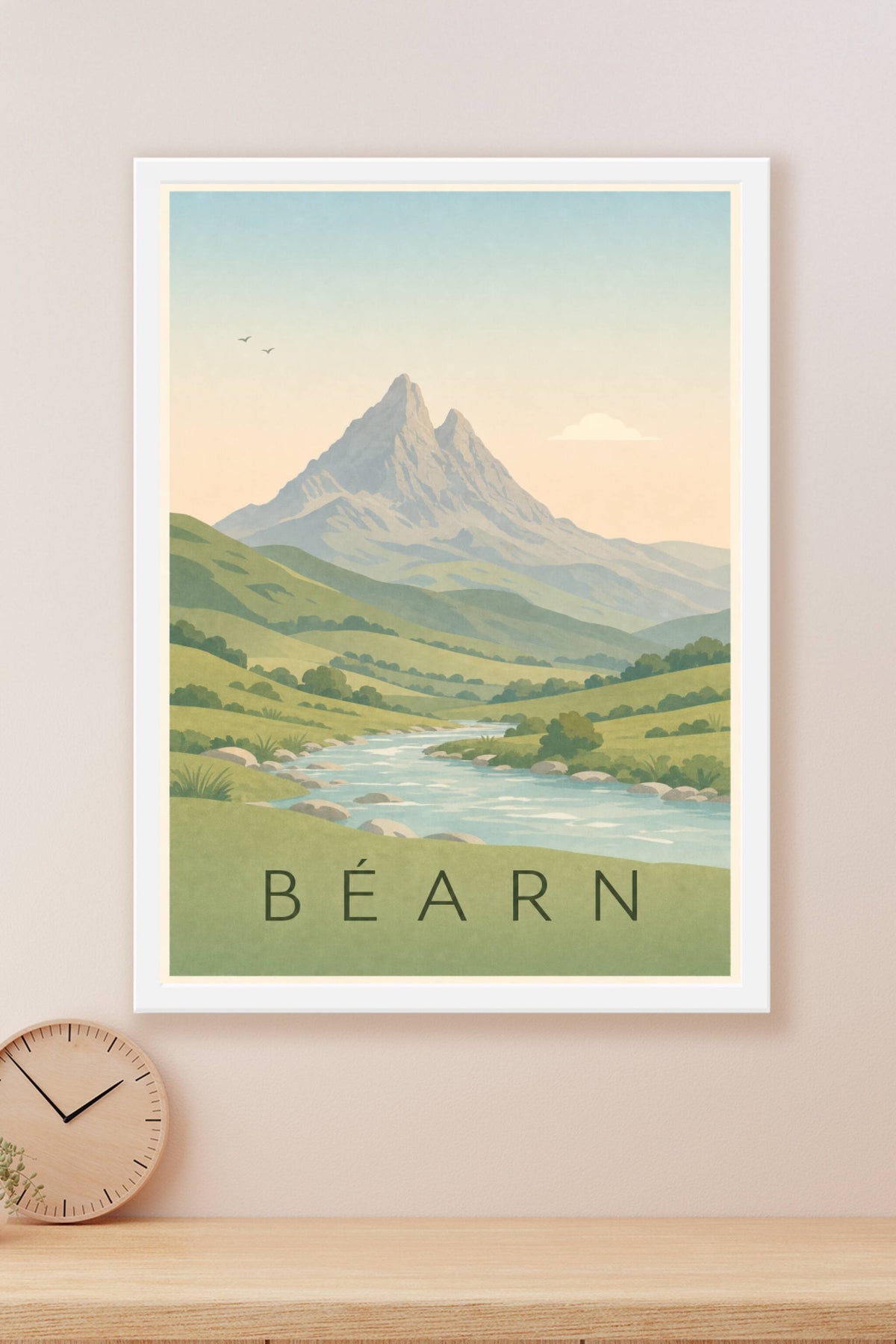 Affiche du Béarn - Poster de Pau