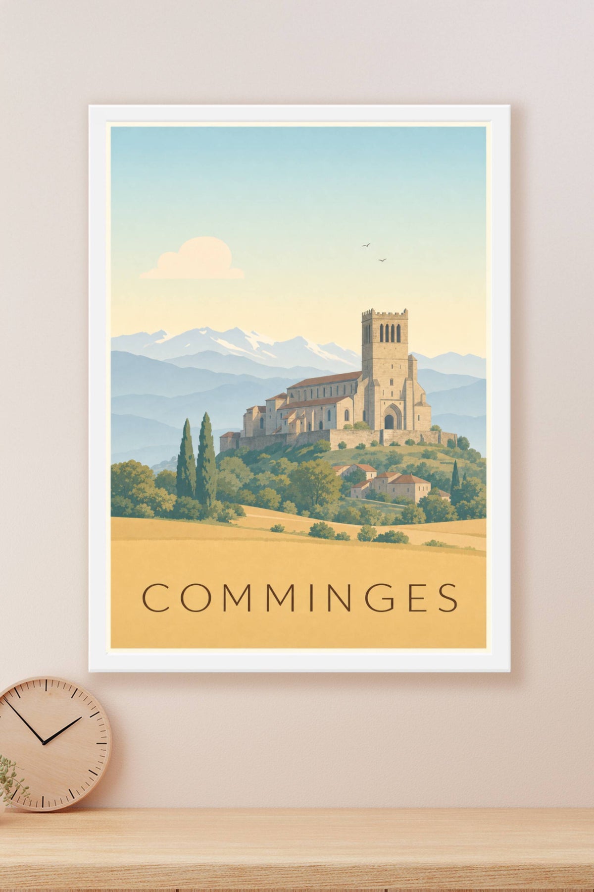 Affiche du Comminges - Poster de Saint-Bertrand-de-Comminges